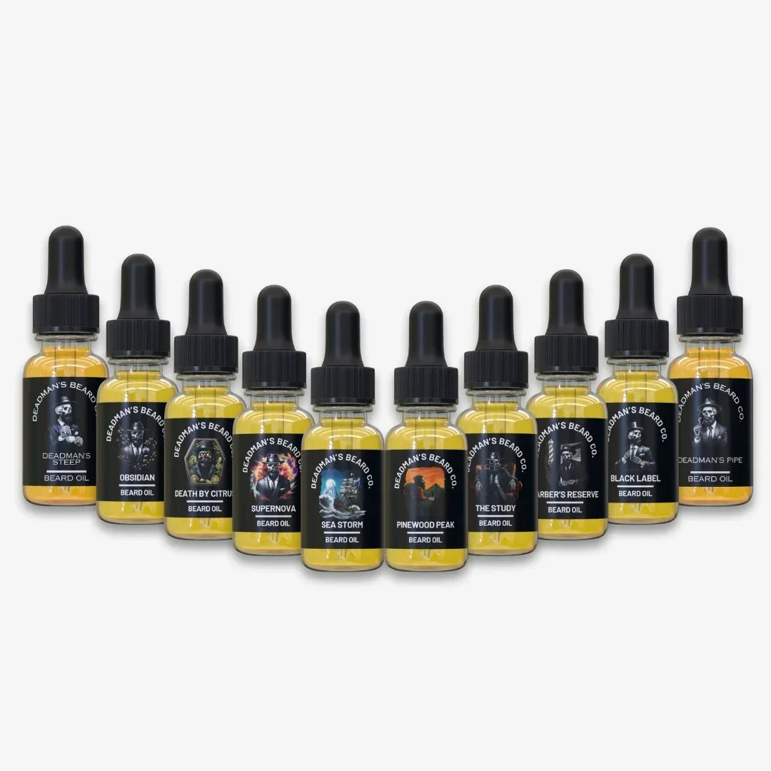10 Piece 'Not So Mini' Beard Oil Samples