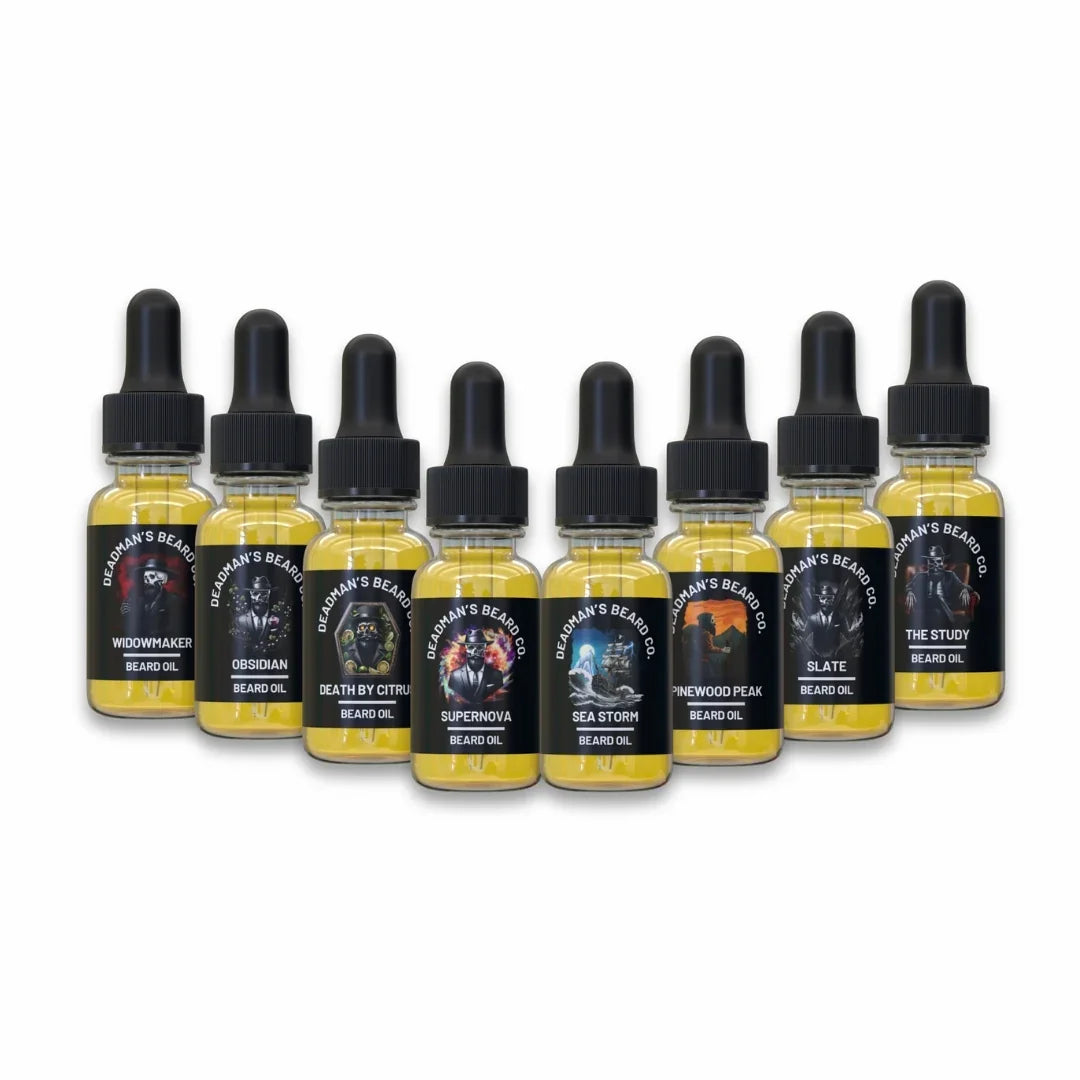 Beard Co Vape Juice No. 32 120mL E Liquid by Beard Vape Co Deadman's 8  Piece Beard Oil Sample Kit | Deadman's Beard Co.