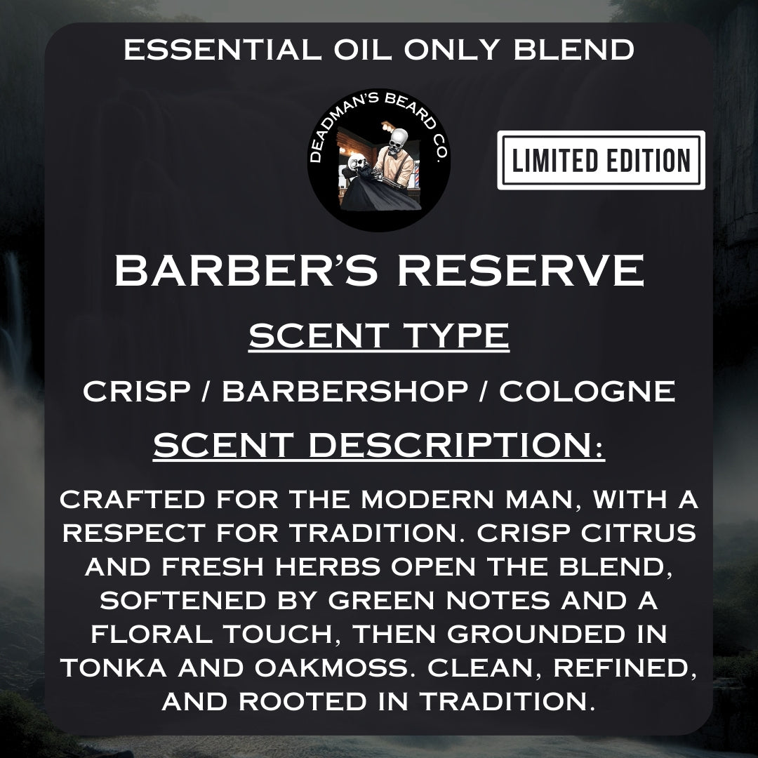 Barber's Reserve Beard Care Kits - Limited Edition Scent