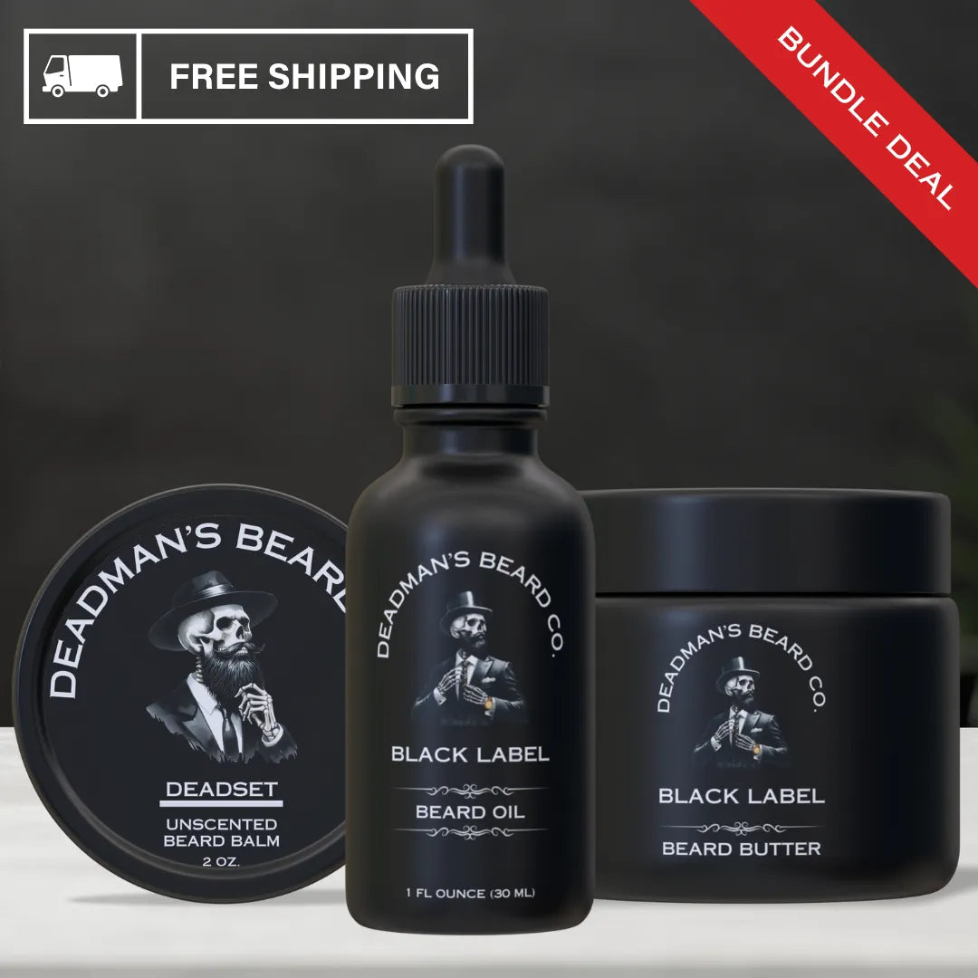 Beard Oil, Butter & Deadset Balm Combo Kit