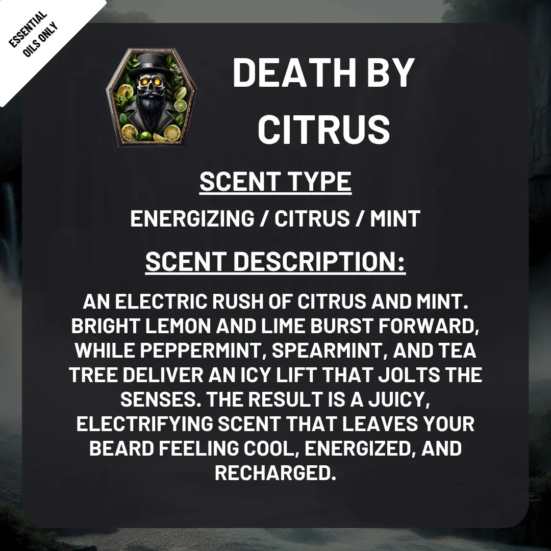 Death By Citrus Beard Oil