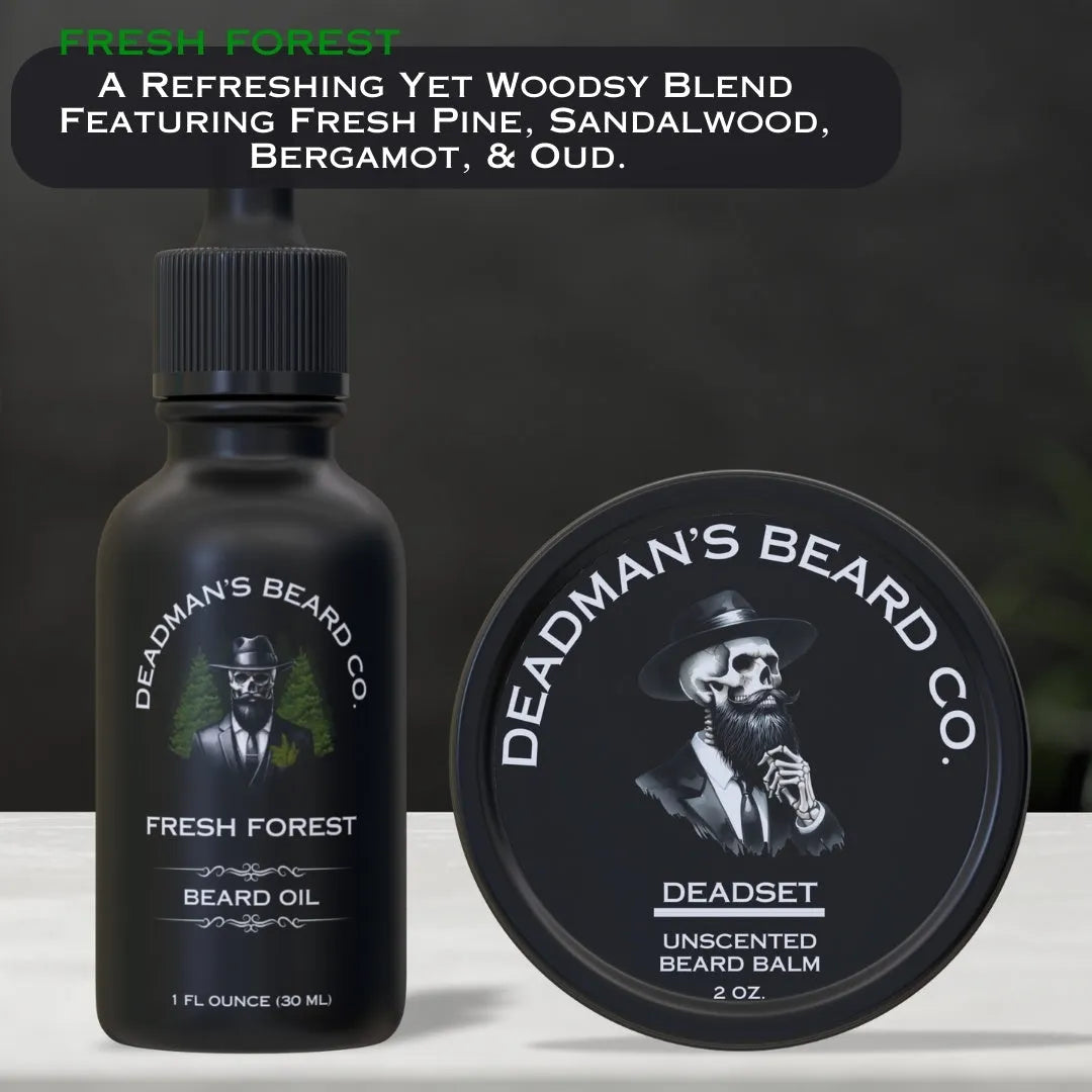 Beard Oil & Deadset Beard Balm Combo