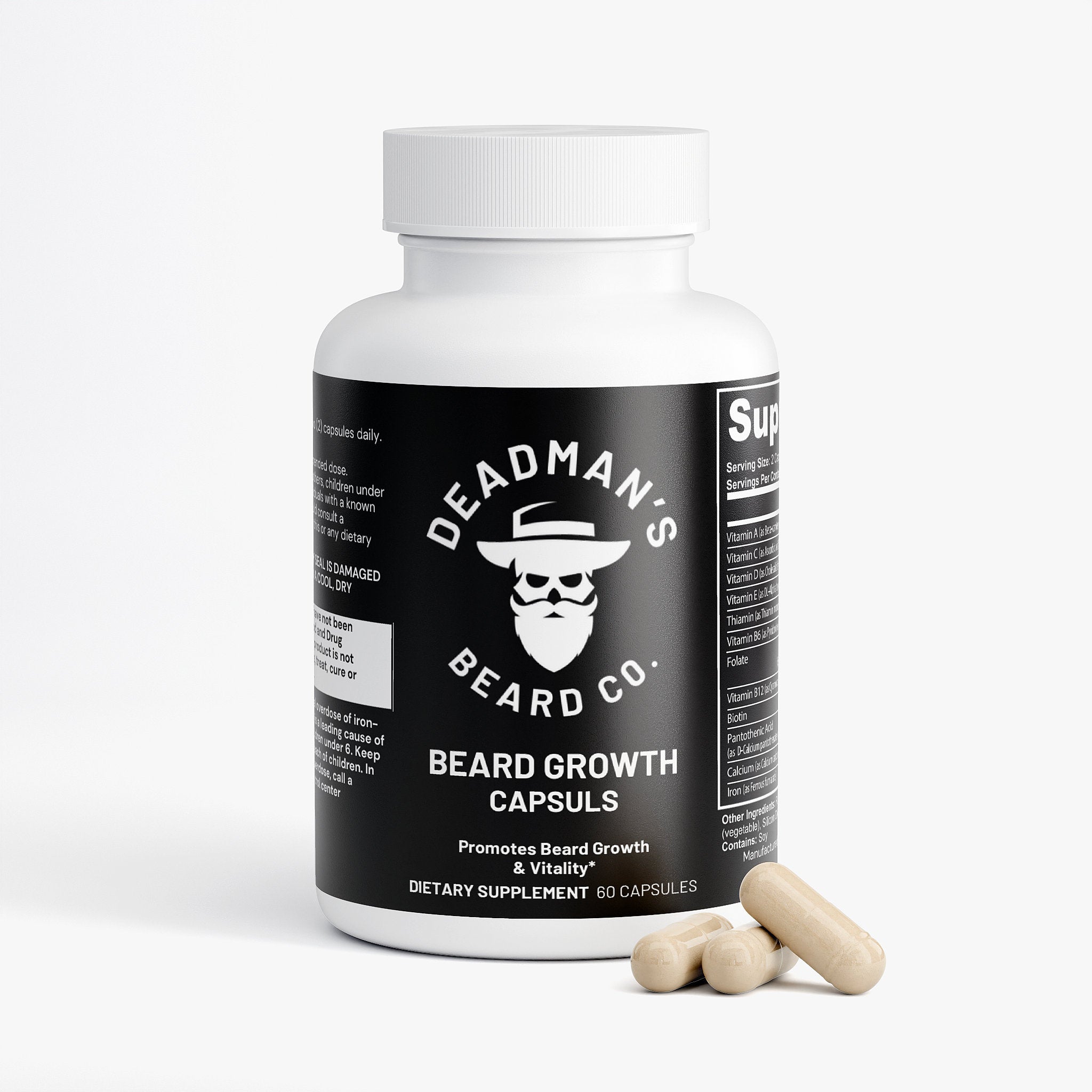 Deadman's Beard Growth Capsules