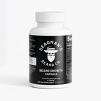 Beard growth capsules for thicker, fuller beard support