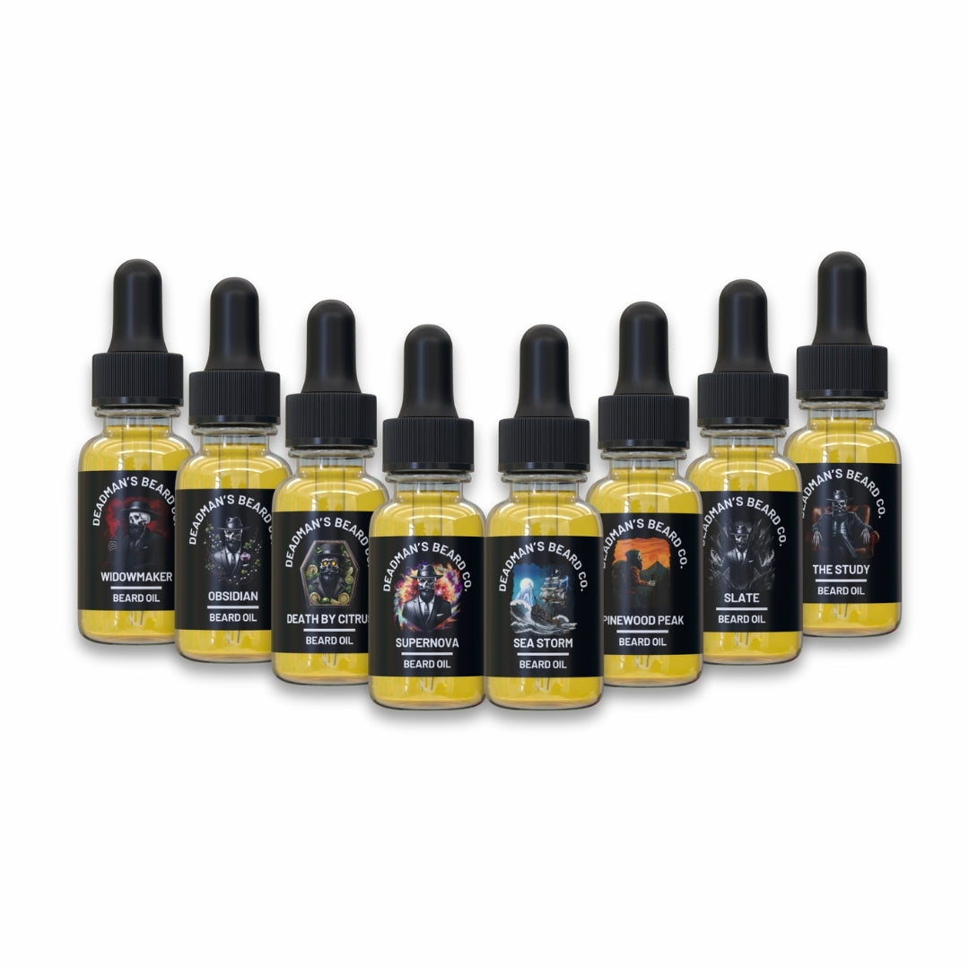 8 Piece 'Not So Mini' Beard Oil Samples