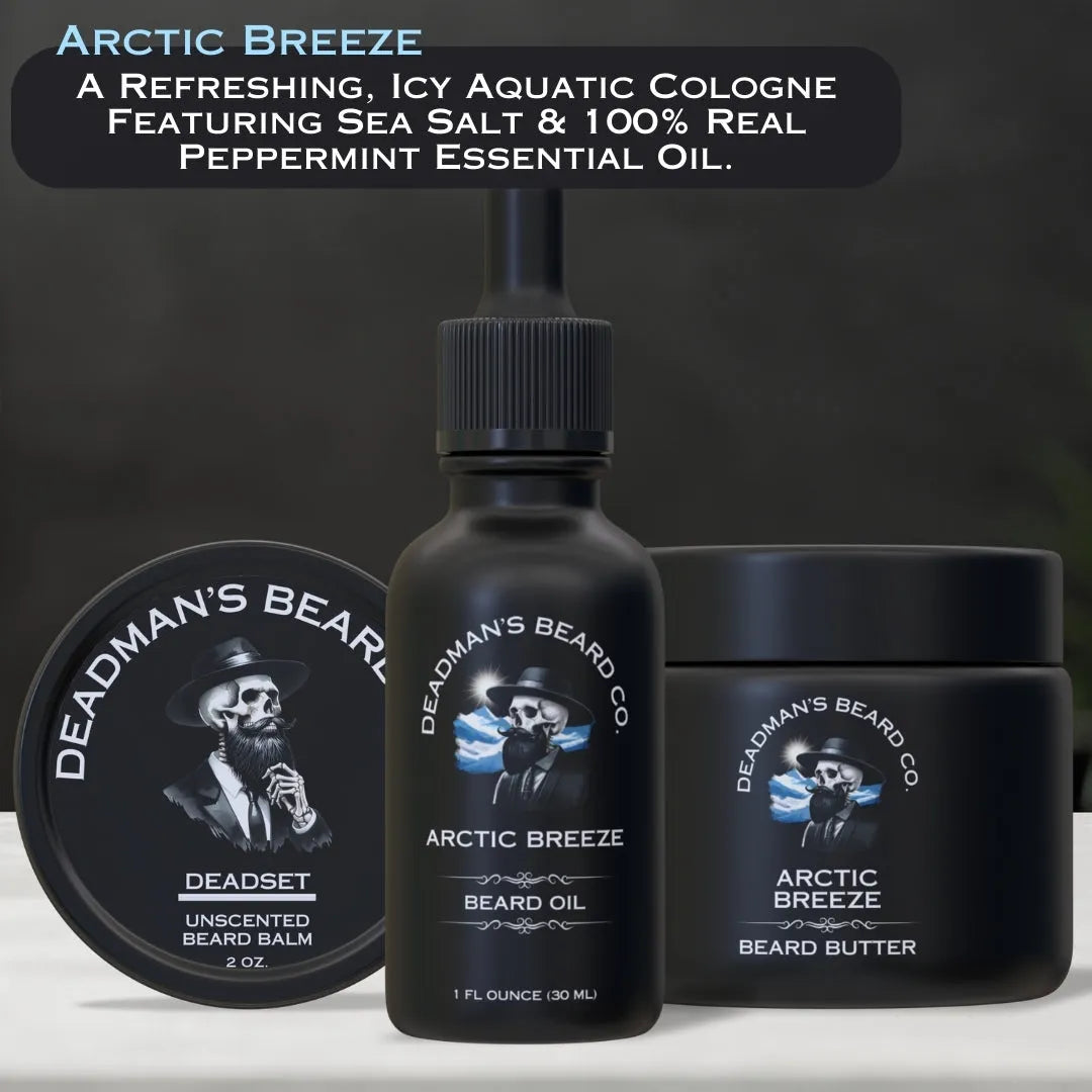 Beard Oil, Butter & Deadset Balm Combo Kit