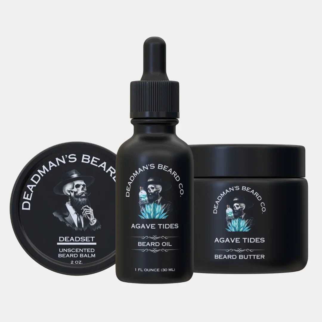Beard Oil, Butter & Balm Kit