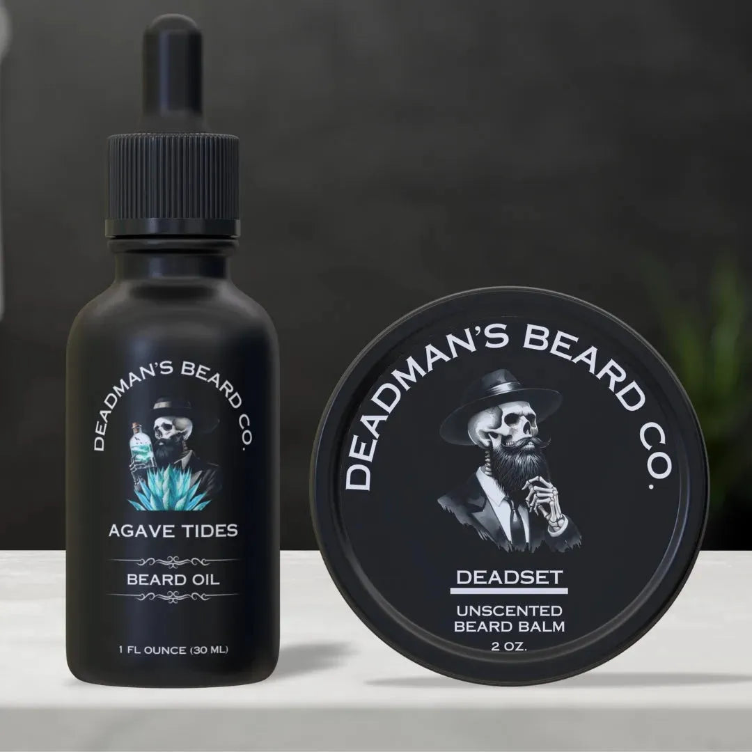 Beard Oil & Deadset Beard Balm Combo - Deadman's Beard Co.