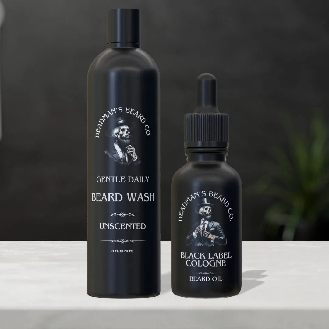 Kit de barbe douce ultime de Deadman - Parfum de lavage choisi à la caisse !