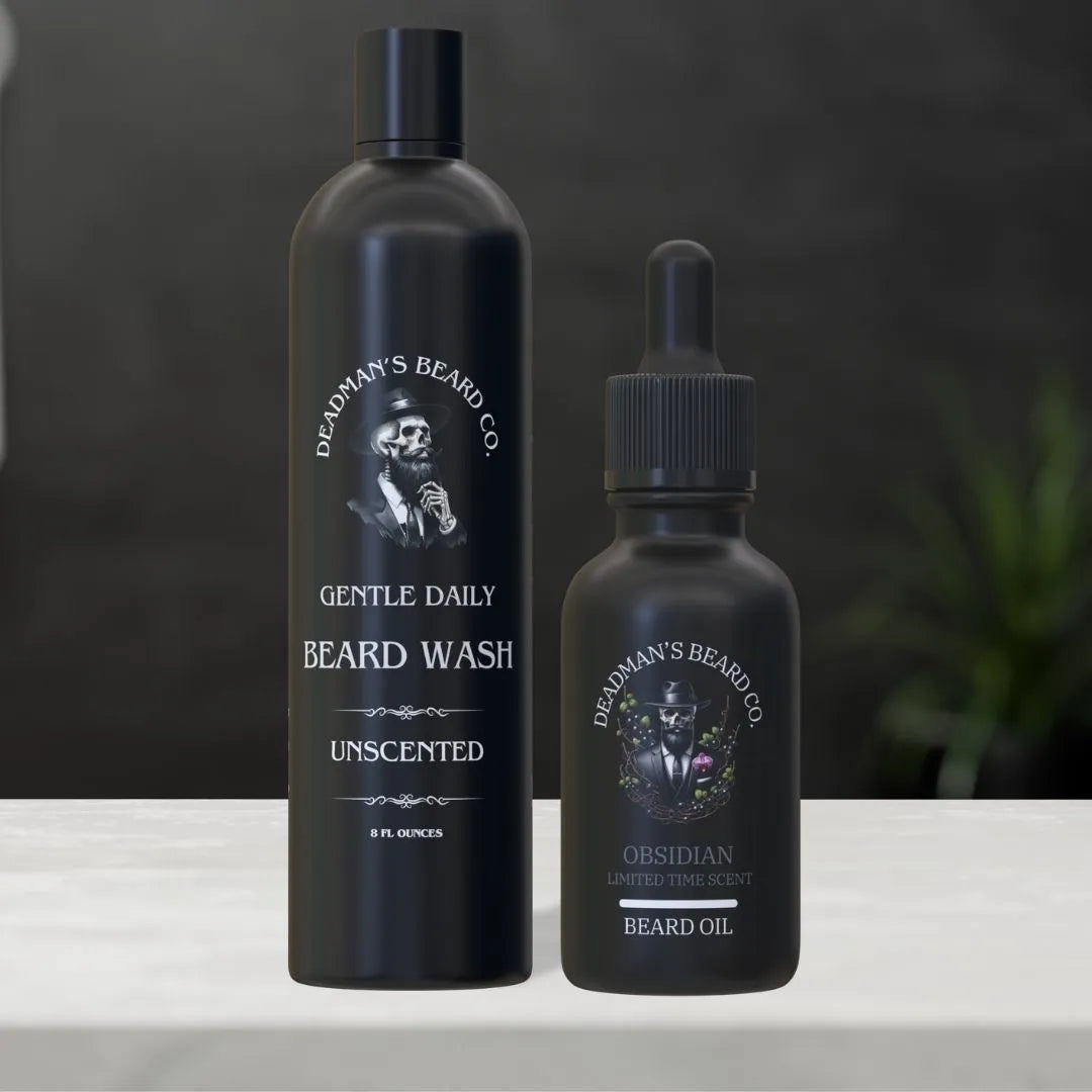 Kit de barbe douce ultime de Deadman - Parfum de lavage choisi à la caisse !