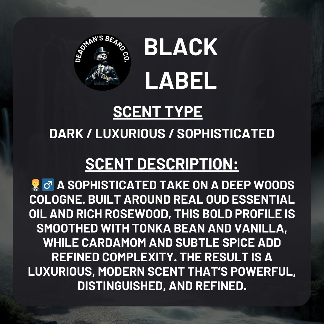 Black Label Beard Oil