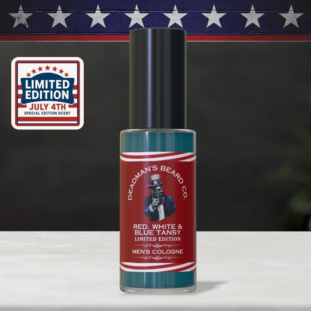 Red, White & Blue Tansy Beard Oil - LE
