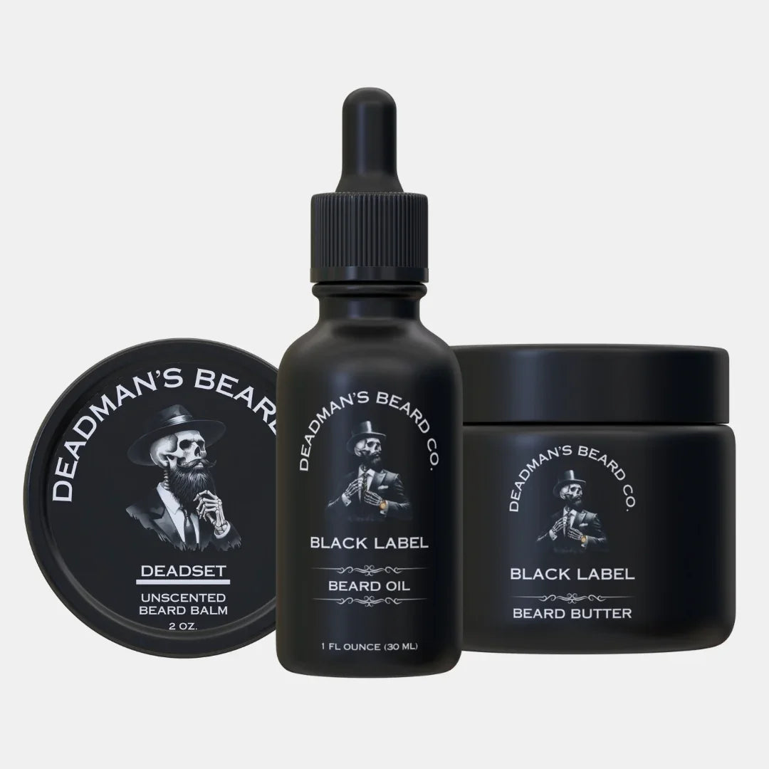 Beard Oil, Butter & Balm Kit