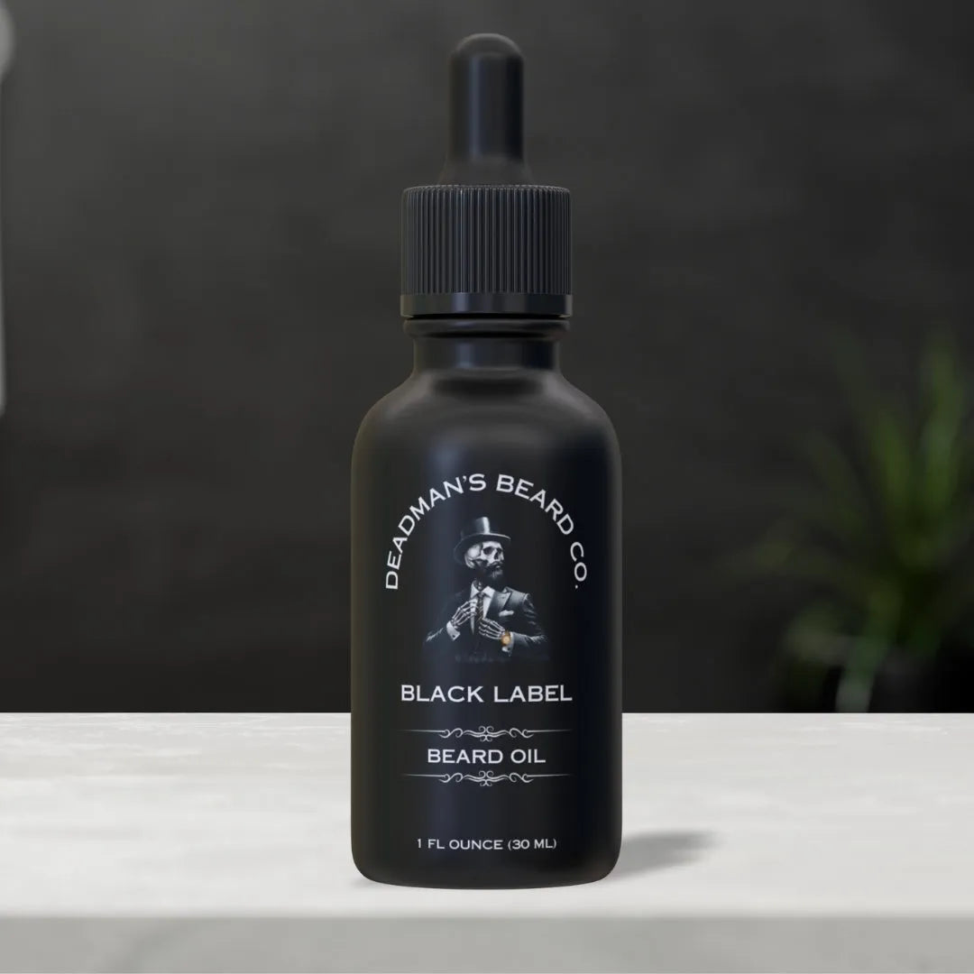 Black Label Beard Oil - Deadman's Beard Co.