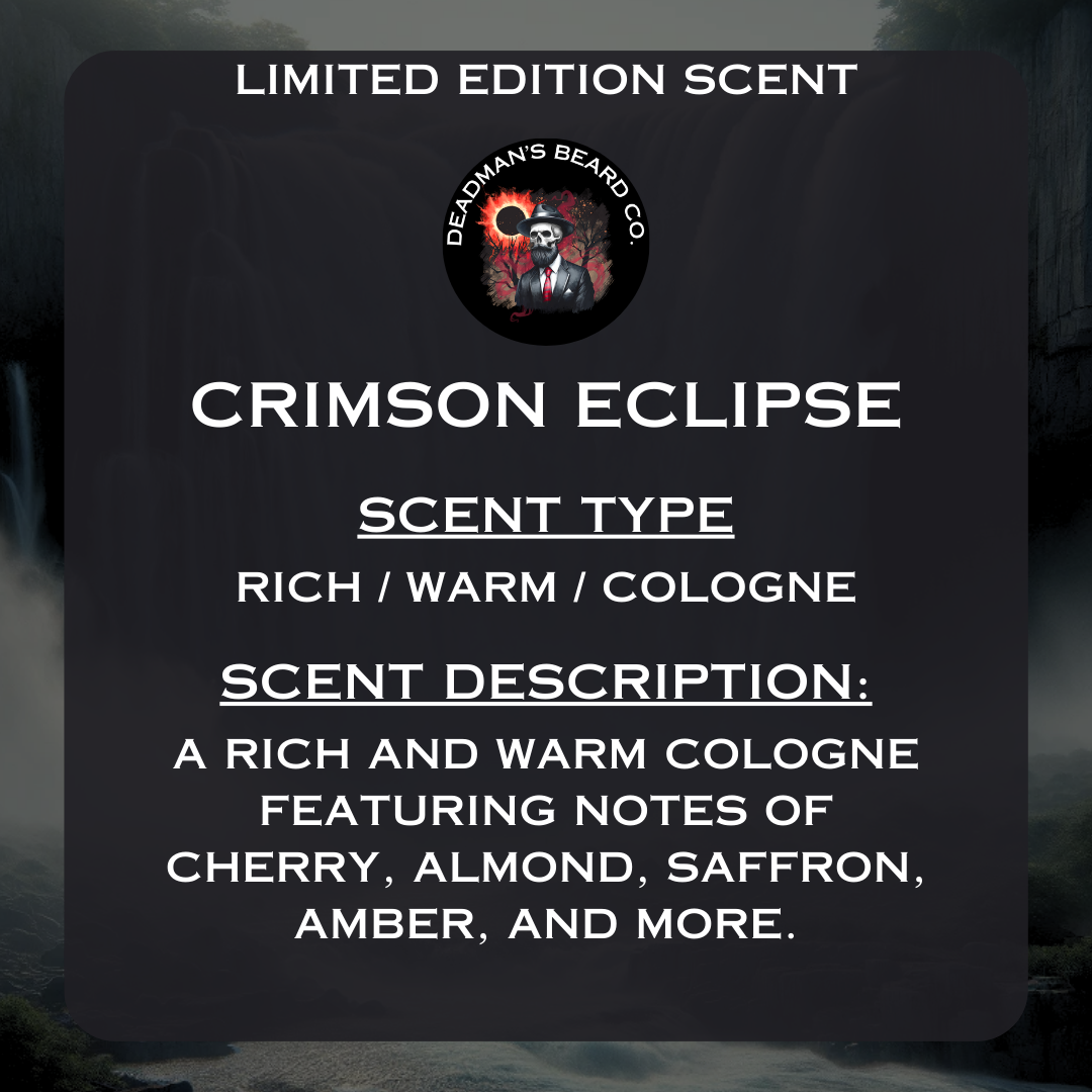 Crimson Eclipse Beard Oil - Limited Edition Scent