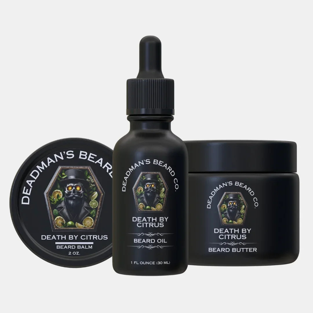 Beard Oil, Butter & Balm Kit