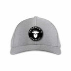 Gray baseball cap with Deadman's Beard Co. logo patch