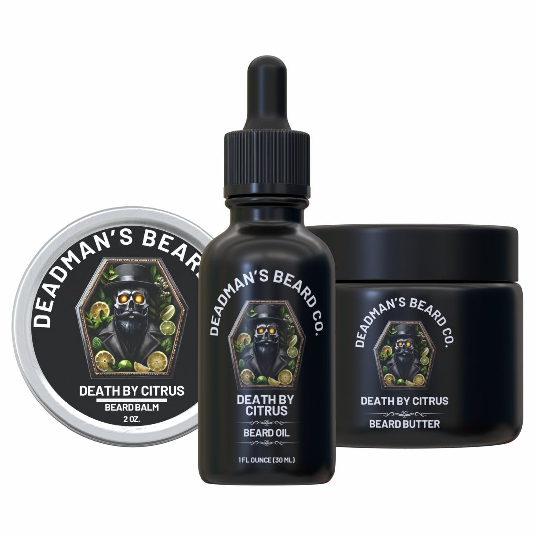 Beard Oil, Butter & Balm Kit