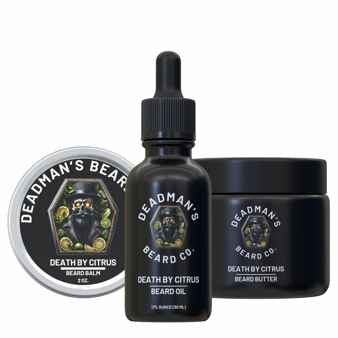 Beard Oil, Butter & Balm Kit