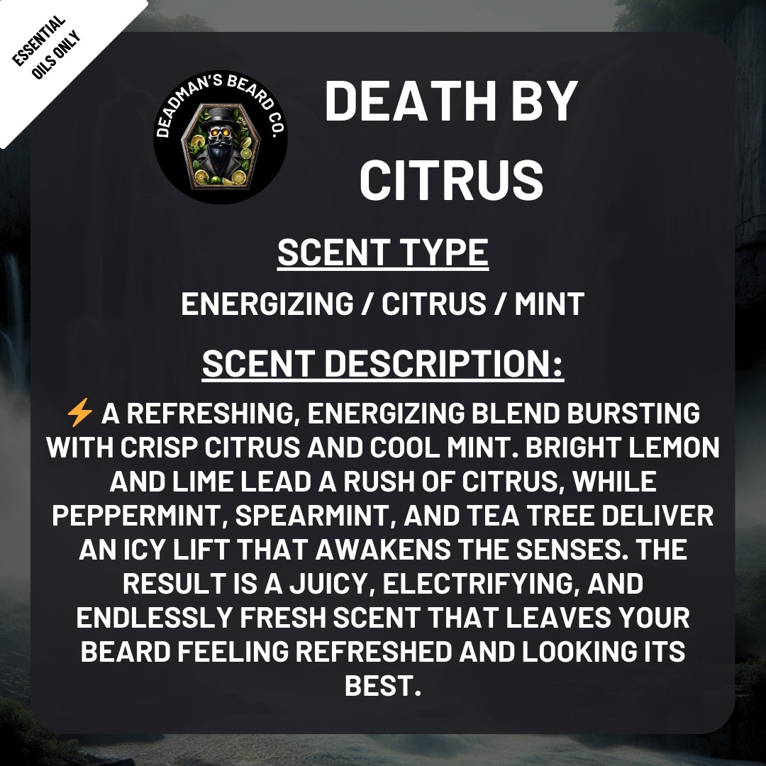 Death By Citrus Beard Oil