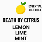 Citrus beard oil with lemon, lime, mint essential oils