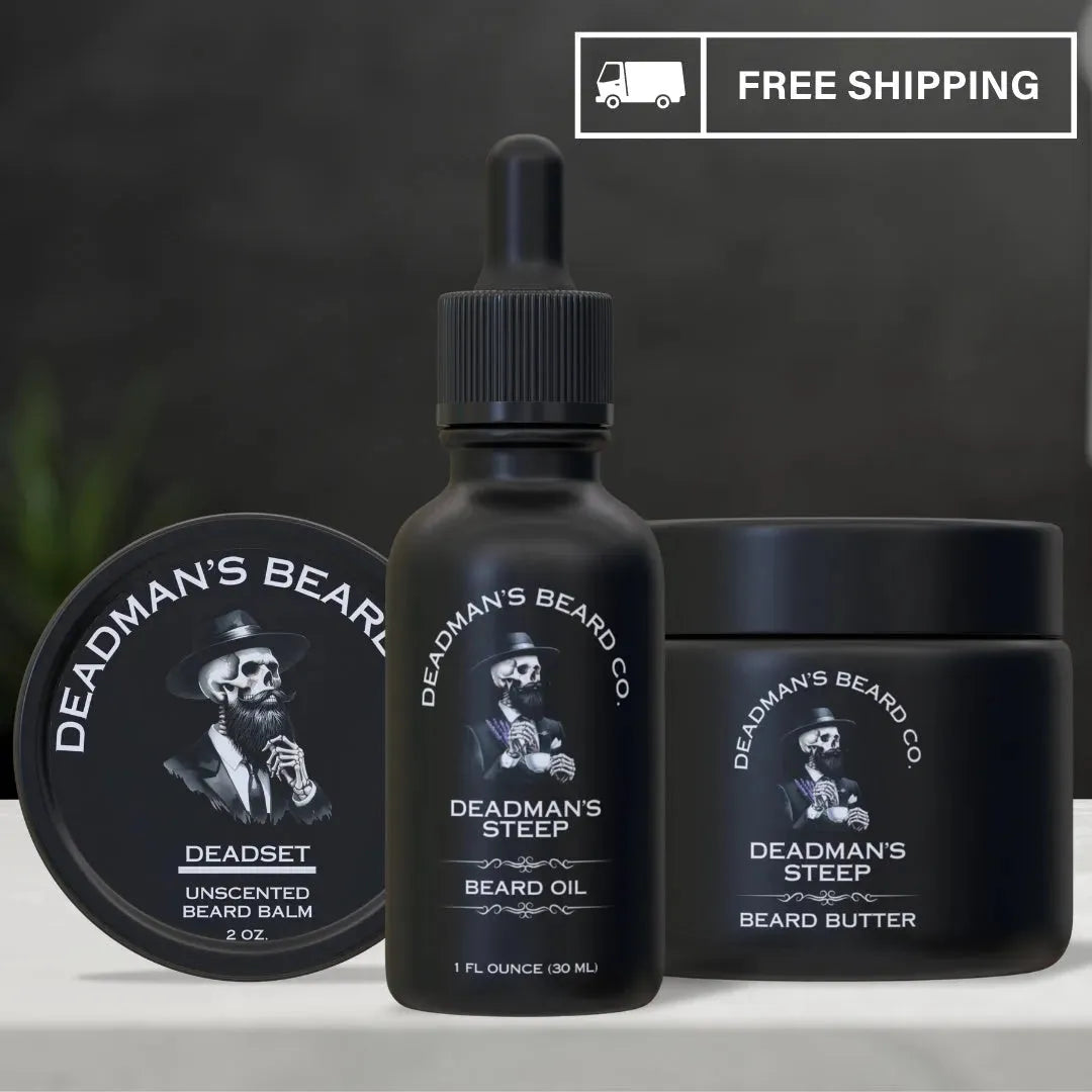 Beard Oil Butter & Deadset Balm Combo Kit - Deadman's Beard Co.