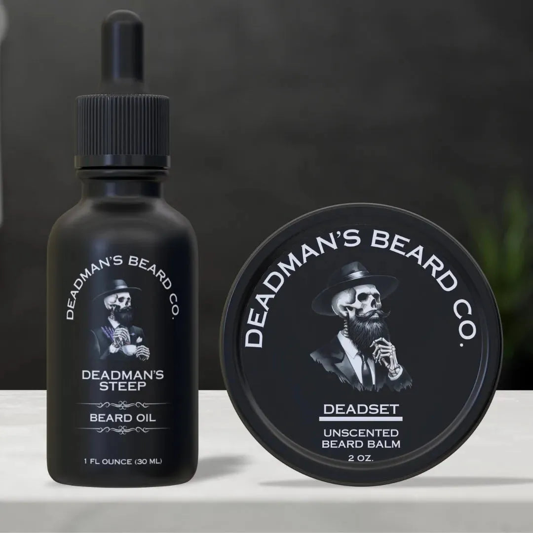 Beard Oil & Deadset Beard Balm Combo - Deadman's Beard Co.