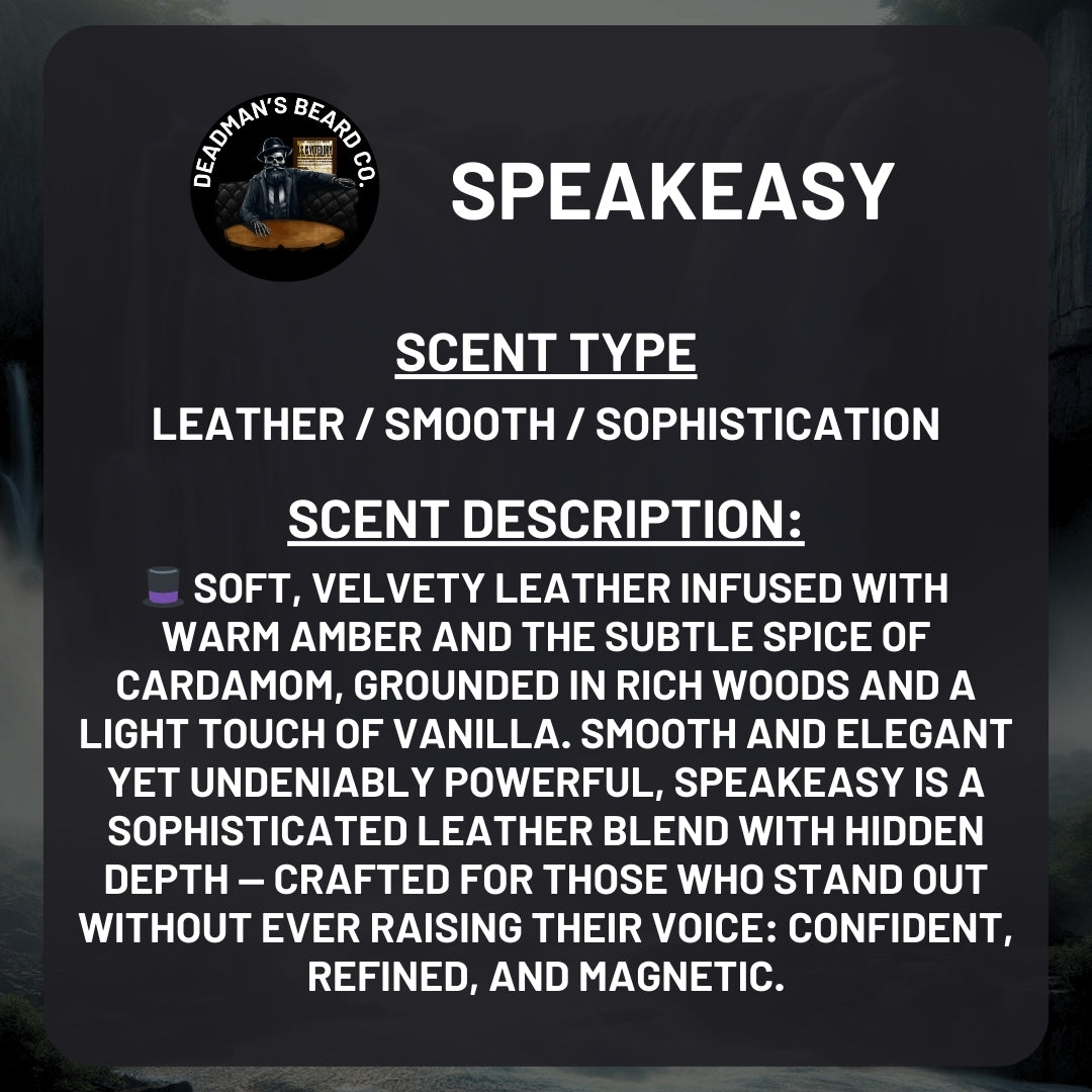 Speakeasy Beard Oil - Limited Edition Scent