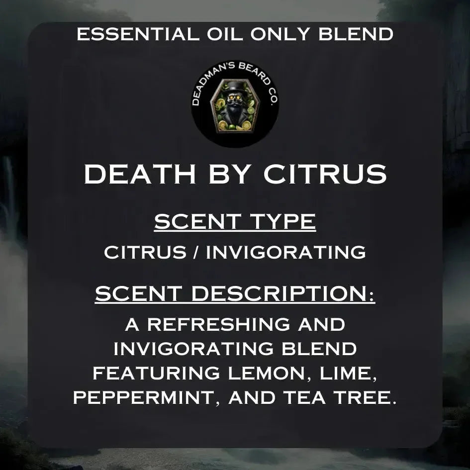 Death By Citrus Beard Butter - Deadman's Beard Co.