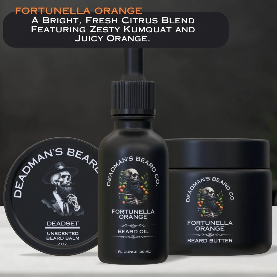 Beard Oil, Butter & Deadset Balm Combo Kit