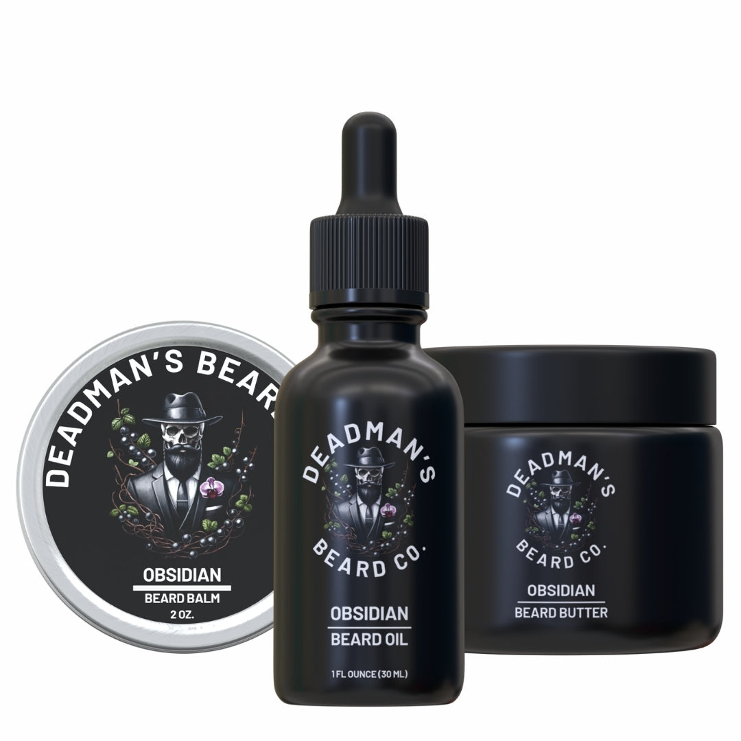 Beard Oil, Butter & Balm Kit