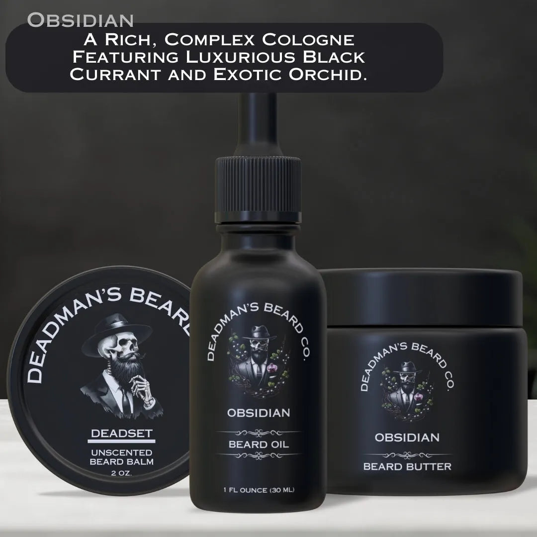 Beard Oil, Butter & Deadset Balm Combo Kit