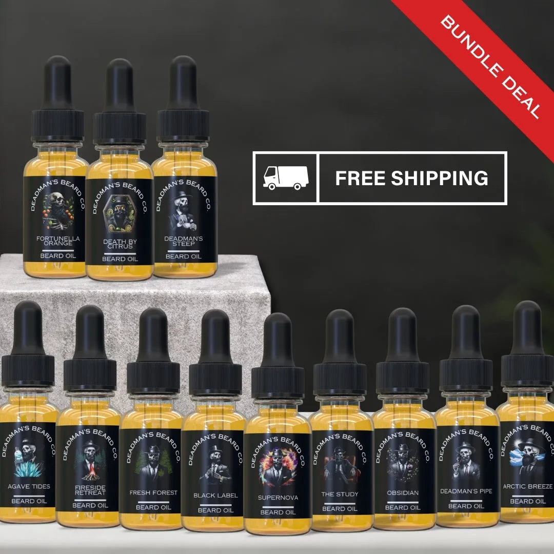 12 Piece 'Not So Mini' Minis - Sample Pack Beard Oil Kit