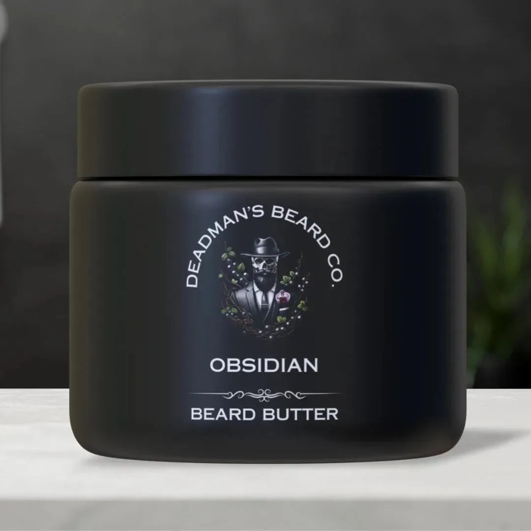 Obsidian Beard Butter - Deadman's Beard Co.