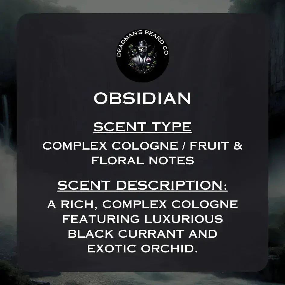 Obsidian Cologne - Deadman's Beard Co.