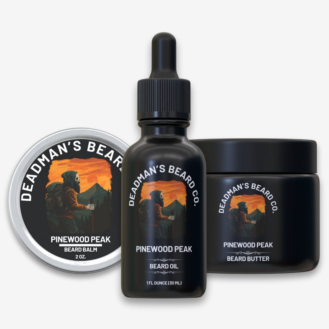 Beard Oil, Butter & Balm Kit