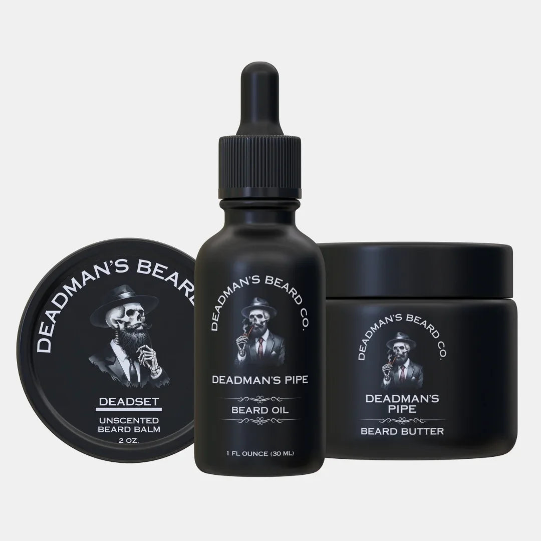 Beard Oil, Butter & Balm Kit