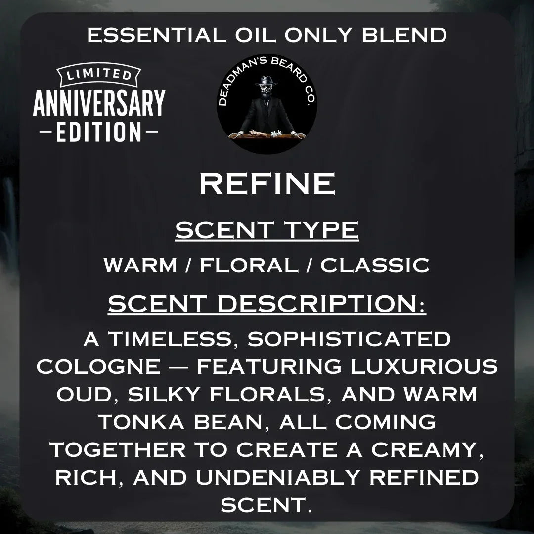Refine Beard Oil - Limited Anniversary Edition