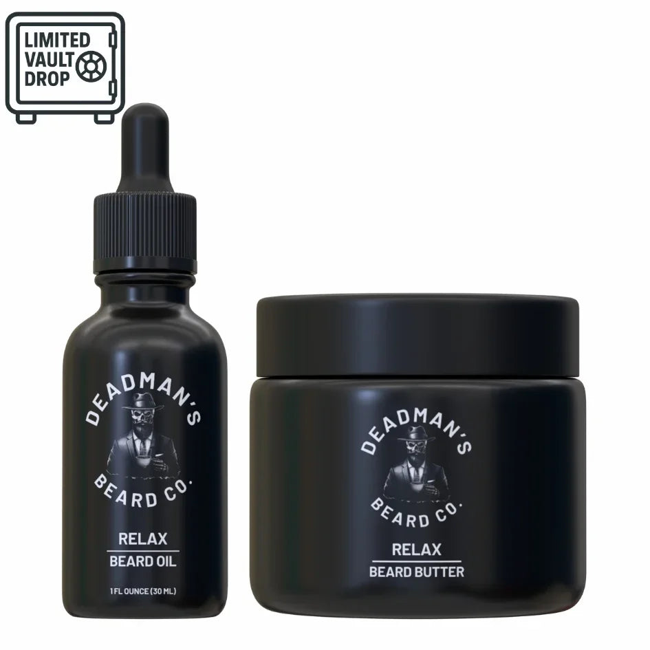 RELAX BEARD OIL & BUTTER - LTD EDT VAULT DROP