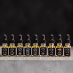 9 Piece 'Not So Mini' Beard Oil Samples