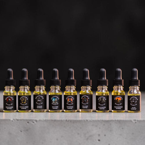 9 Piece 'Not So Mini' Beard Oil Samples