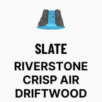 Slate riverstone crisp air driftwood scent icon for natural beard care