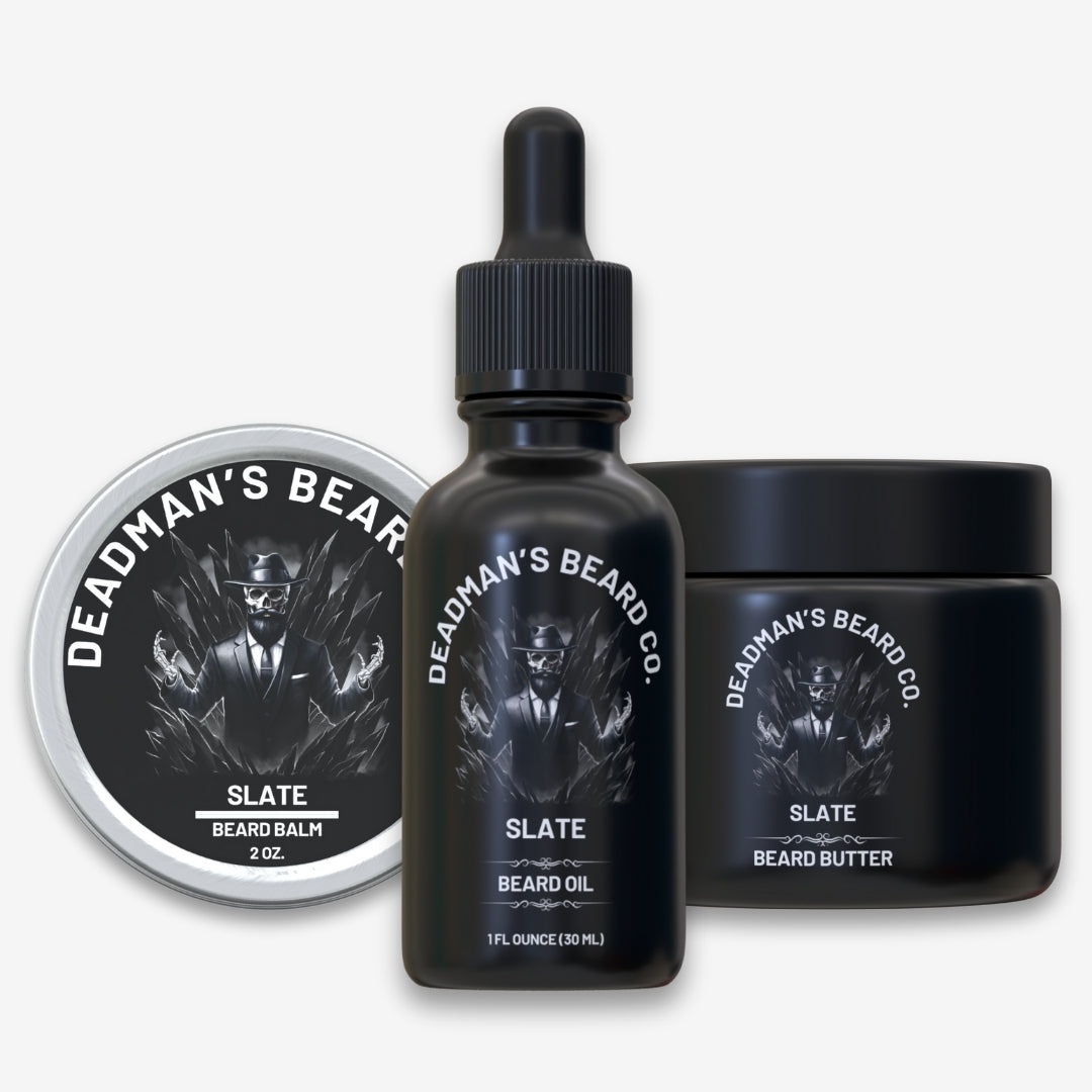 Beard Oil, Butter & Balm Kit