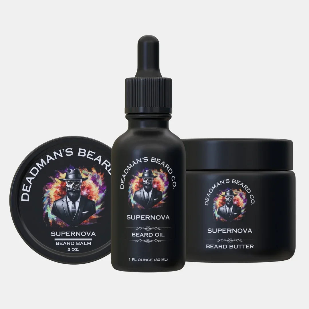 Beard Oil, Butter & Balm Kit