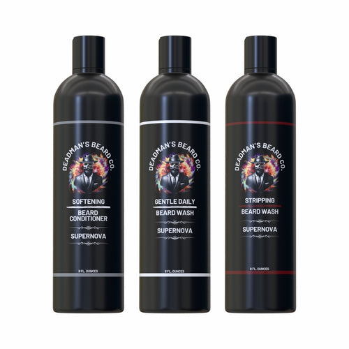 Kit de nettoyage de barbe Deadman's Pro