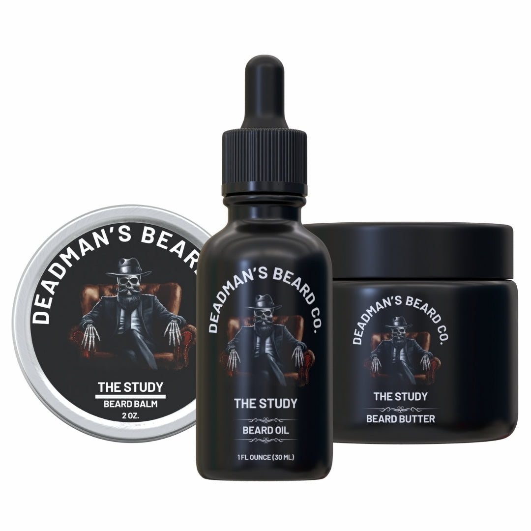 Beard Oil, Butter & Balm Kit