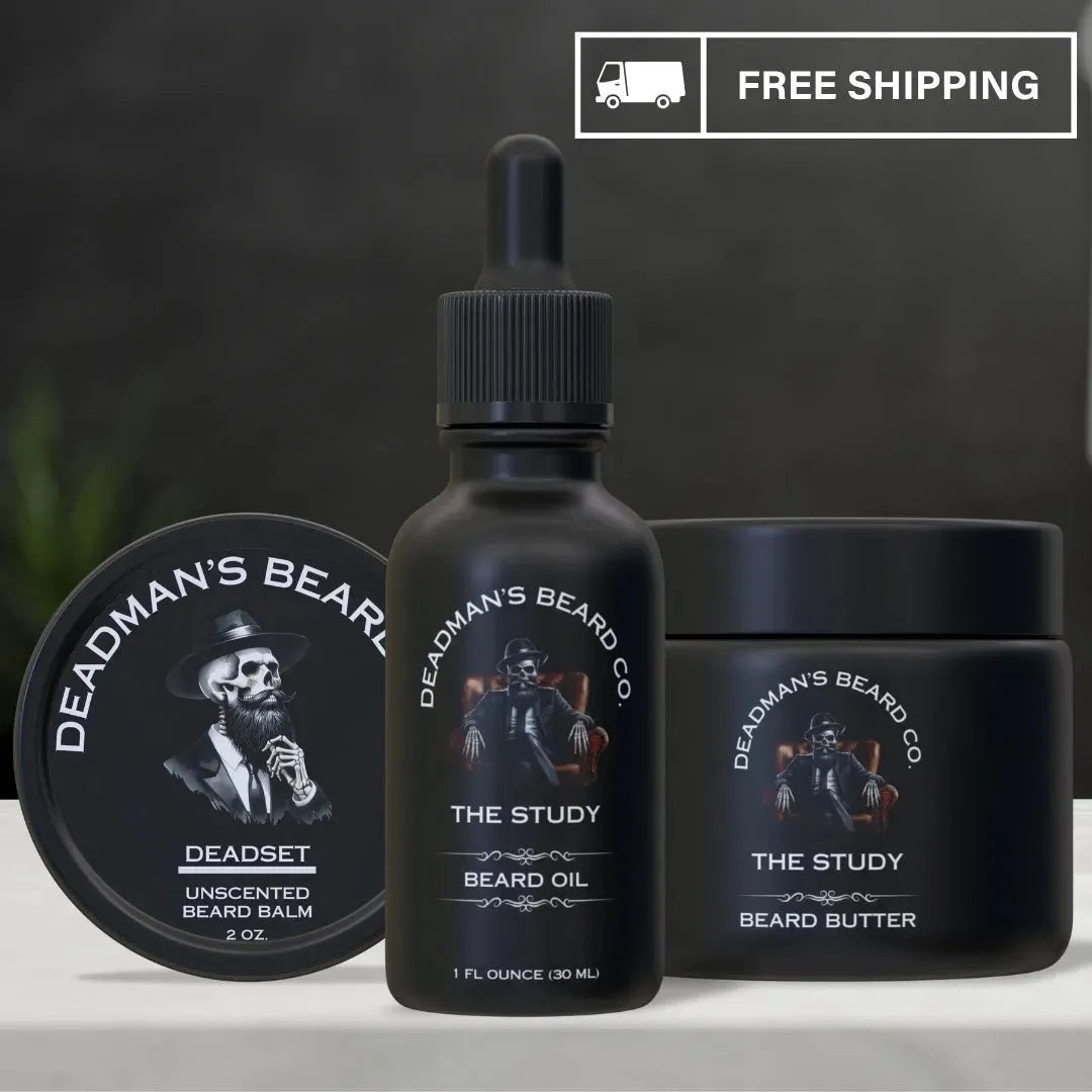 Beard Oil Butter & Deadset Balm Combo Kit - Deadman's Beard Co.