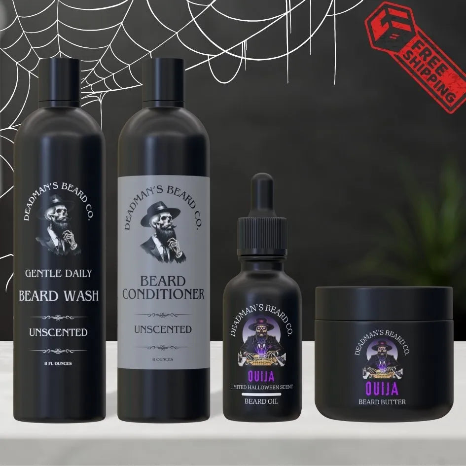 Kit para barba suave Ultimate de Deadman: ¡el aroma del lavado se elige al finalizar la compra!