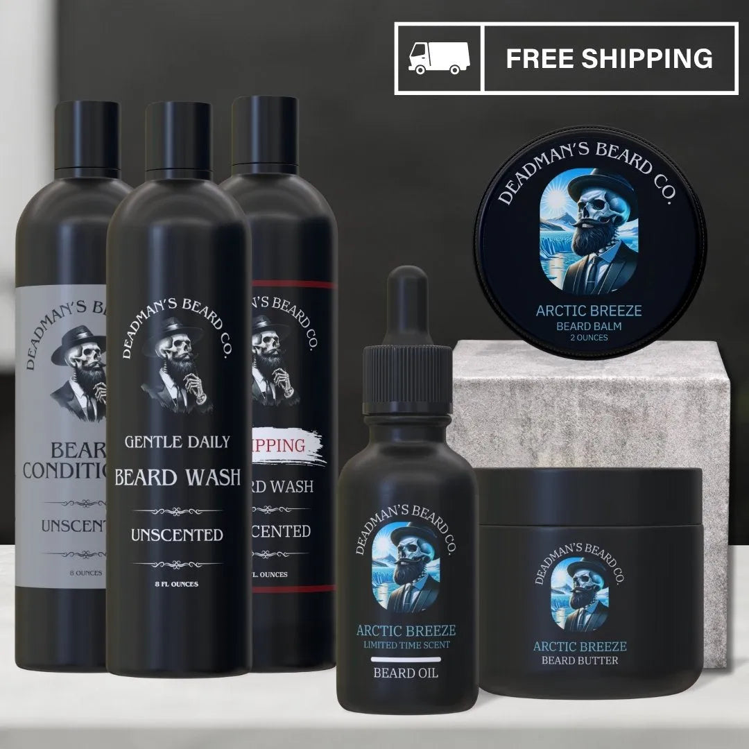 Kit de cuidado de barba Deadman's Pro