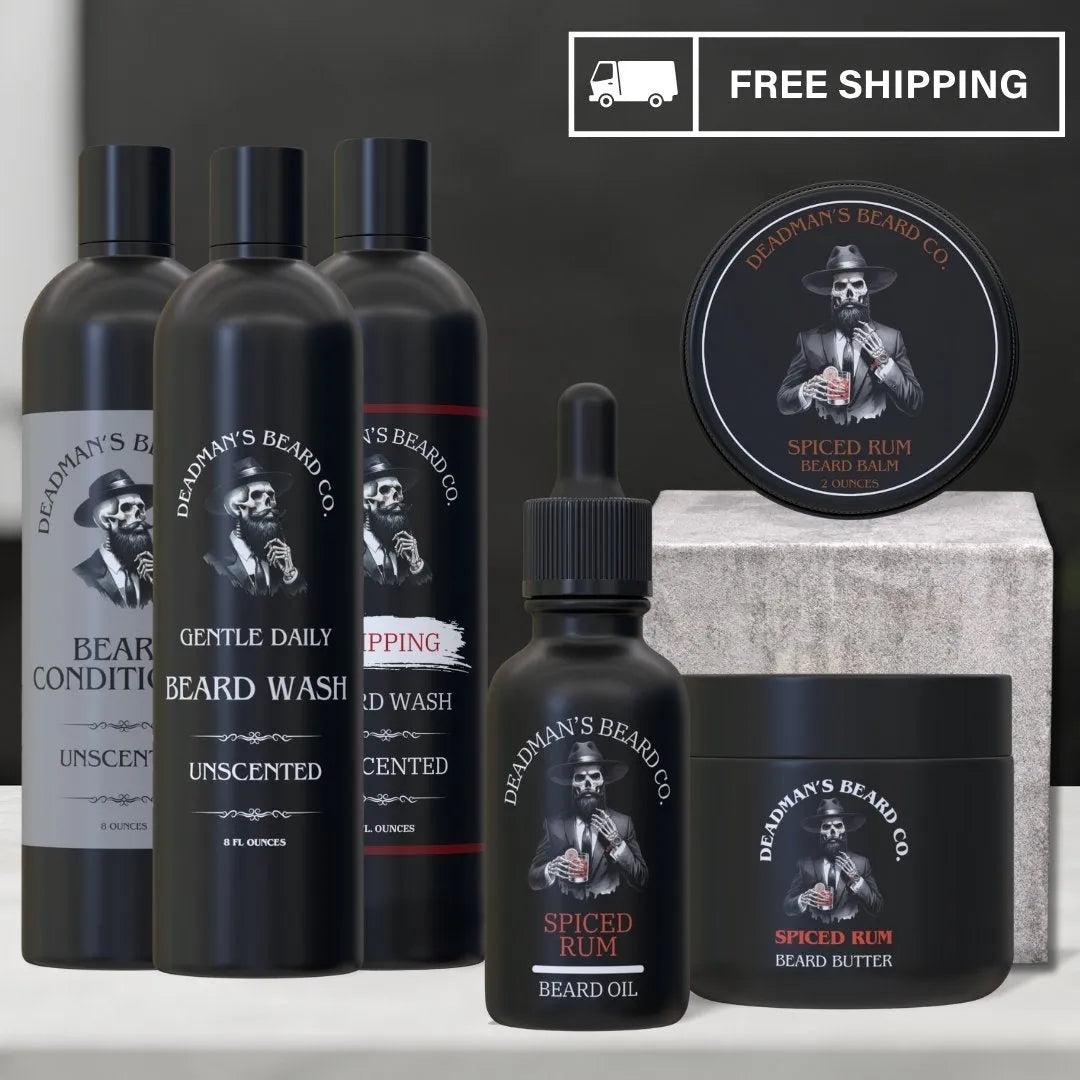 Kit de cuidado de barba Deadman's Pro